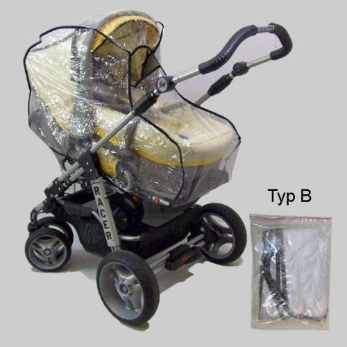 Universalregenplane f�r Kinderwagen ohne Schwenkschieber